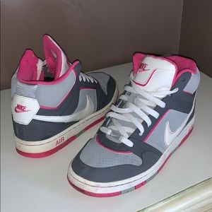 Nike air. Pink and gray 8.5